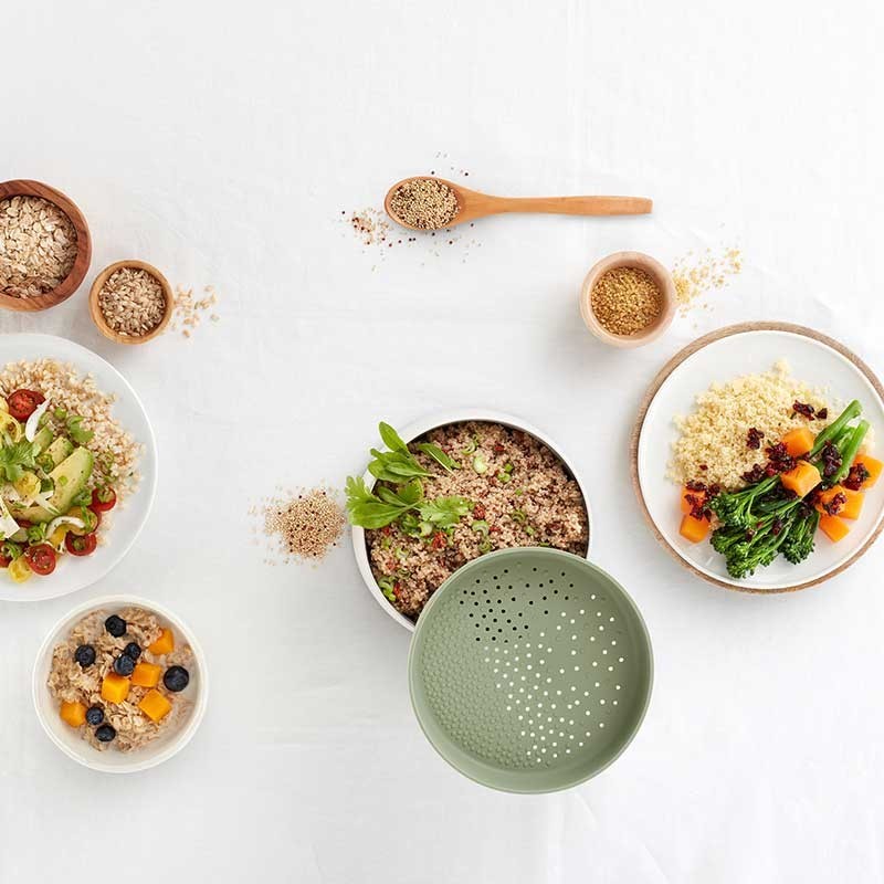 Quick Quinoa & Rice Cooker Lékué