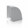 Codo rectangular horizontal 90&ordm; 90x180 mm