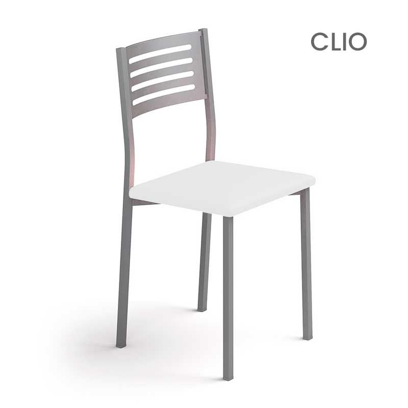 Conjunto mesa laminada blanca mas sillas y taburetes