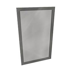 Puertas Estándar Vitrina Aluminio y Plexiglas para Cocina