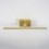 Aplique Dorado para Cuadros LED 1.8W Slimlight con Batería