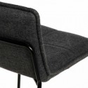 Taburete alto ABOT gris oscuro