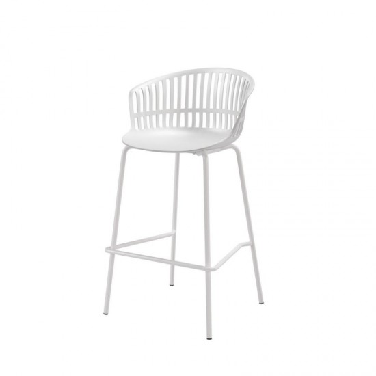 Taburete AXEL blanco