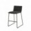 Taburete bajo BRANDON gris oscuro