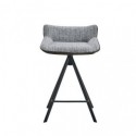 Taburete bajo GARY gris claro