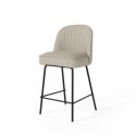 Taburete bajo NELSON taupe