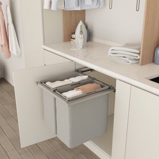 Tolva Ropa Extraíble para Puerta Batiente