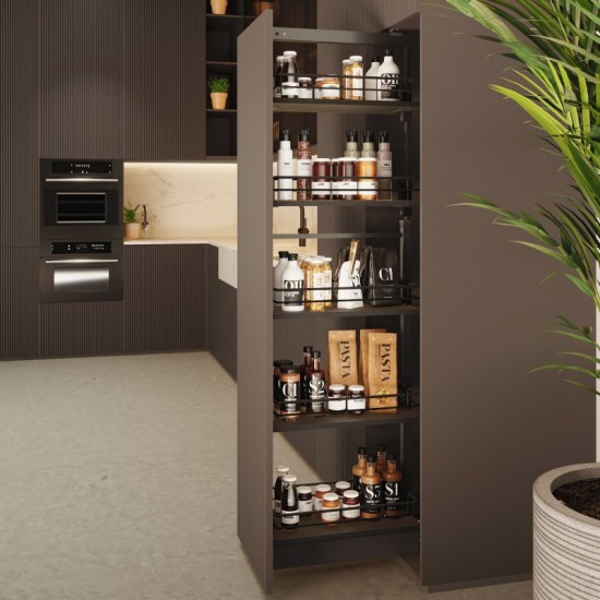 Kit Bastidor Columna Antracita Compact