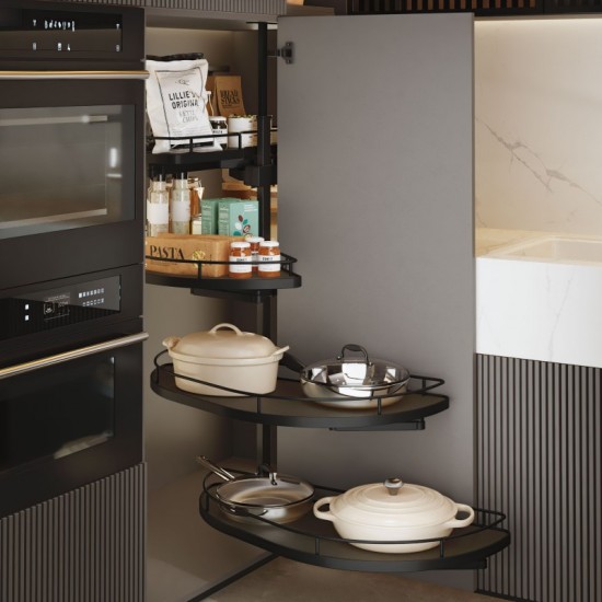 Columna Deslizante Antracita Dolphin II Compact