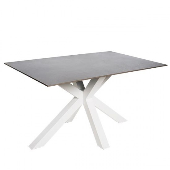 Mesa Fija Joyce Gris/Blanco