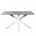 Mesa Fija Joyce Gris/Blanco