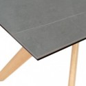 Mesa Fija Eloise Gris/Roble