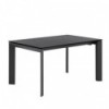 Mesa Ext. Lisa 140 Negro/Negro