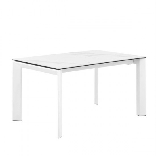 Mesa Ext. Lisa 140 Blanco/Blanco