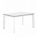 Mesa Ext. Lisa 140 Blanco/Blanco