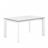 Mesa Ext. Lisa 140 Blanco/Blanco
