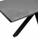 Mesa Extensible Valeri Gris/Negro
