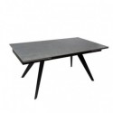 Mesa Extensible Kelly Gris/Negro