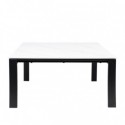 Mesa Ext. Janet 140 Blanco/Negro