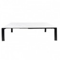Mesa Ext. Janet 140 Blanco/Negro