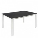Mesa Ext. Janet 140 Negro/Blanco