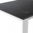 Mesa Ext. Janet 140 Negro/Blanco