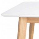Mesa Fija Marie 140 Blanco/Roble