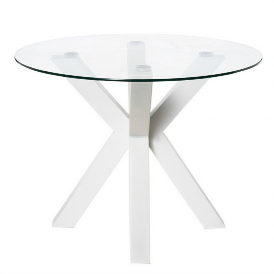 Mesa Fija Jade Cristal/Blanco