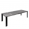 Mesa Ext. Janet 140 Gris/Negro