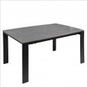 Mesa Ext. Janet 140 Gris/Negro