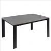 Mesa Ext. Janet 140 Gris/Negro