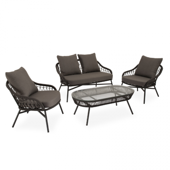 Conjunto de jardín SALONICA gris