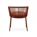 Silla de exterior VILMA terracota