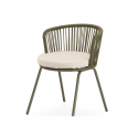 Silla de exterior VILMA verde