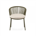 Silla de exterior VILMA verde