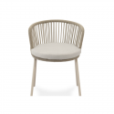 Silla de exterior VILMA beige