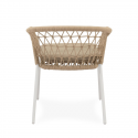 Silla de exterior SOLENE blanco