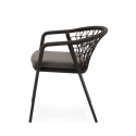 Silla de exterior SOLENE gris