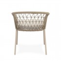 Silla de exterior SOLENE beige