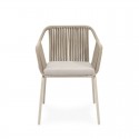 Silla de exterior PENNY beige