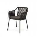 Silla de exterior PENNY gris