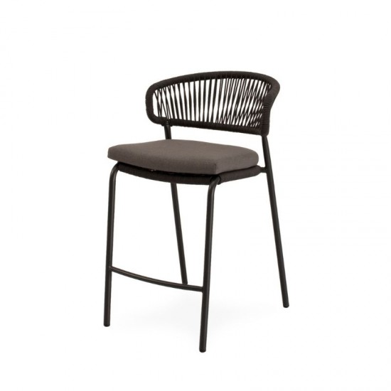 Taburete de exterior RANDALL gris