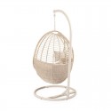 Sillón colgante de exterior HANNOVER beige