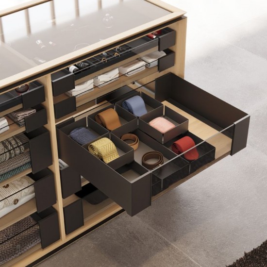 Bandeja Rectangular Accesorios Chic para Armario