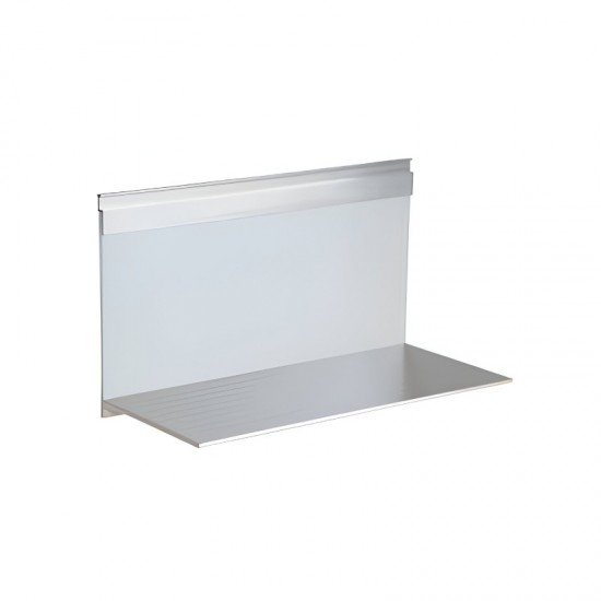 Estante en Aluminio y Cristal Linero Modern