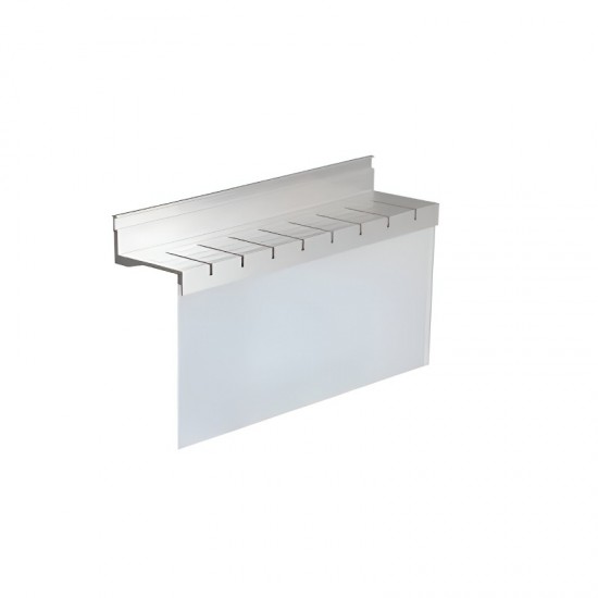 Portacuchillos en Aluminio y Cristal Linero Modern