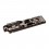 Base Recta para Bisagra Sensys Negro Obsidiana