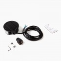 Modulo de Enchufes Twist 2 Redondo Negro