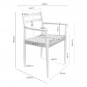 Silla Edna Natural