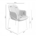 Silla Abigail Taupe